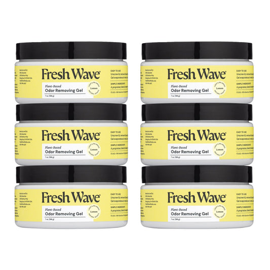 Fresh Wave lemon odor removing gel 6-pack