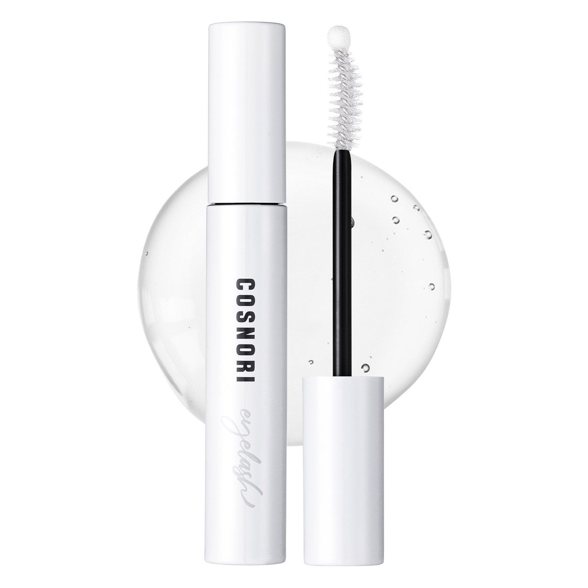 Korean beauty eyelash serum with dual tip