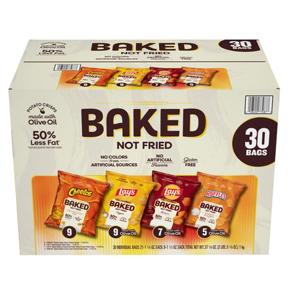 Frito Lay Oven Baked Mix variety pack 30-count