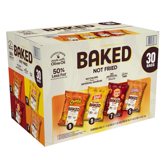 Frito Lay gluten free oven baked snack mix bags