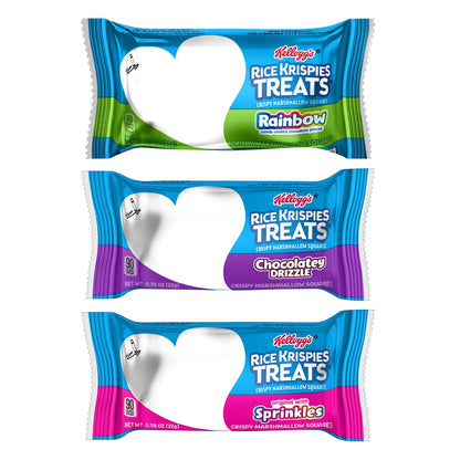 Individually wrapped Rice Krispies Treats snack bars