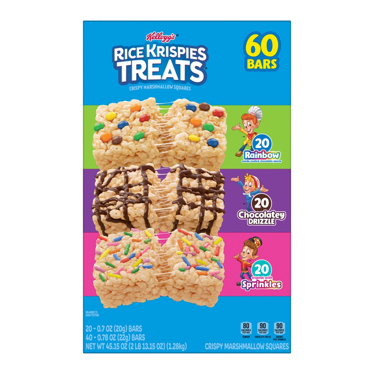 Original Rice Krispies Treats with sprinkles variety pack