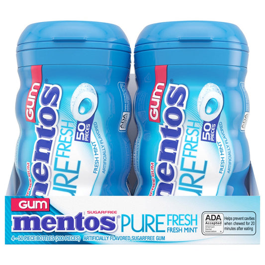 Mentos Pure Fresh sugar free fresh mint gum 4-pack