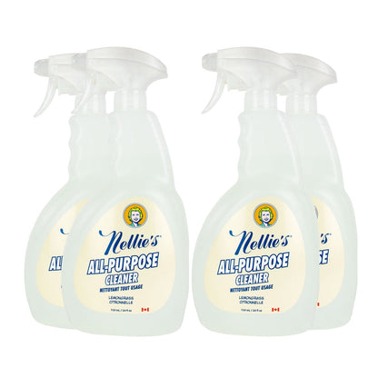 Nellie's lemongrass all-purpose cleaner 4-pack