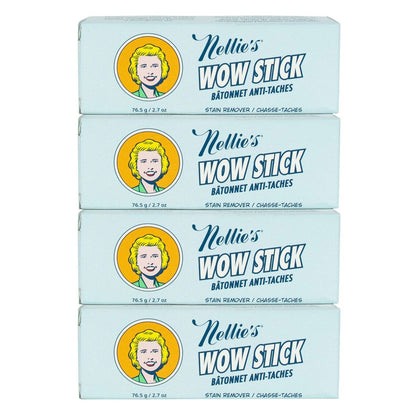 Nellie's Wow Stick stain remover 4-count pack