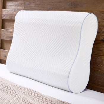 Bodipedic adjustable contour memory foam bed pillow