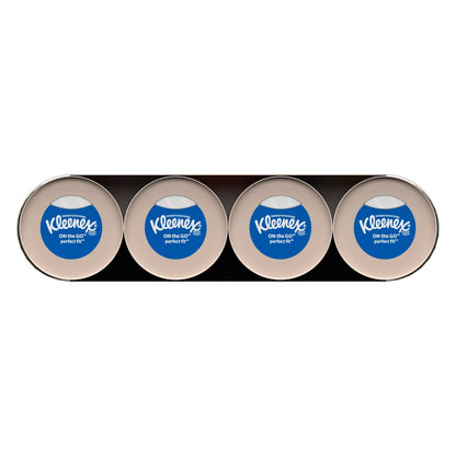 Compact Kleenex tissue pack with 50 tissues per box