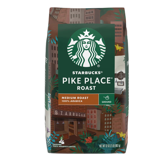Starbucks Pike Place Roast ground coffee 32 oz bag