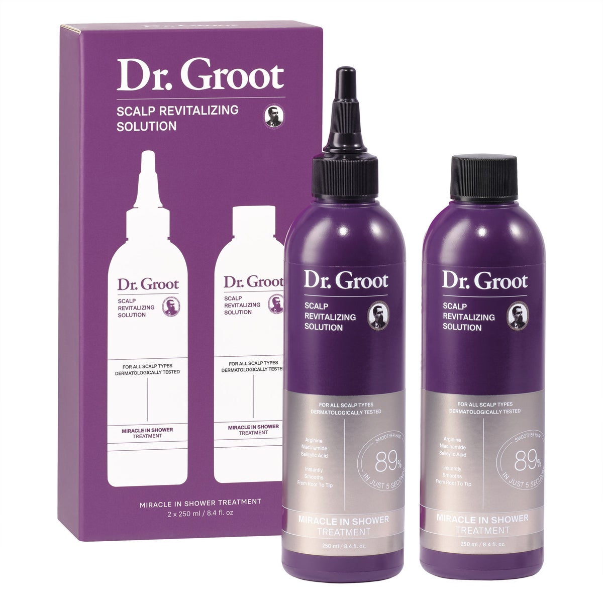 Dr. Groot scalp revitalizing solution 2-pack for hair care