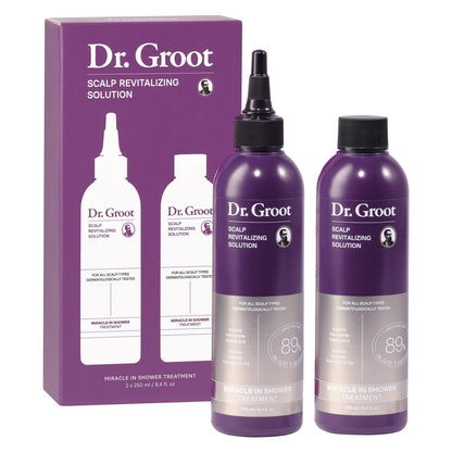Dr. Groot scalp revitalizing solution 2-pack for hair care
