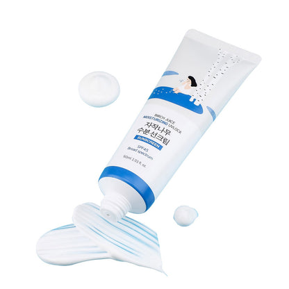 Round Lab lightweight Korean sunscreen with no white cast