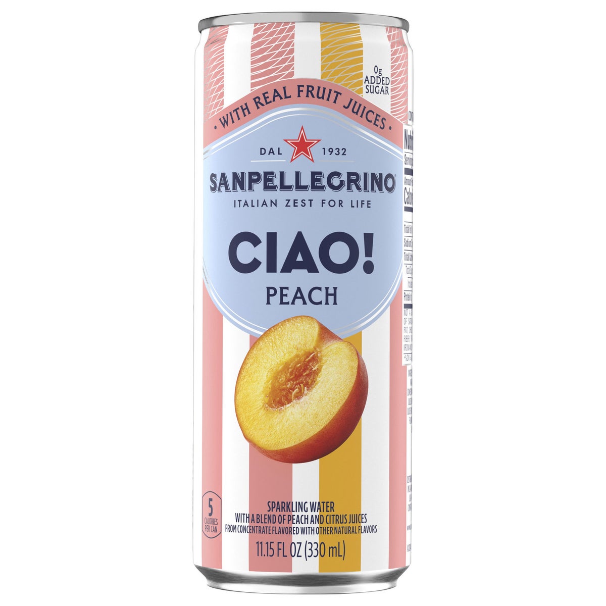 11.15 fl oz San Pellegrino Ciao beverage cans