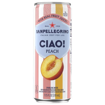 11.15 fl oz San Pellegrino Ciao beverage cans