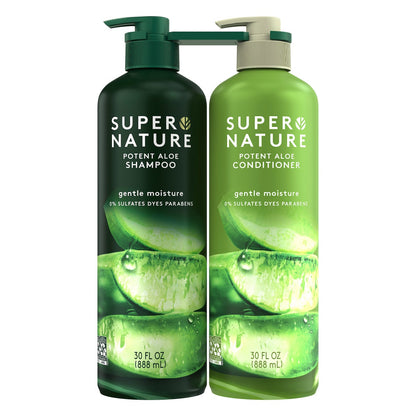 Super Nature shampoo and conditioner 30 fl oz duo