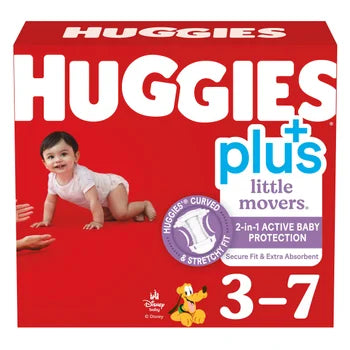 Huggies Plus diapers bulk value pack