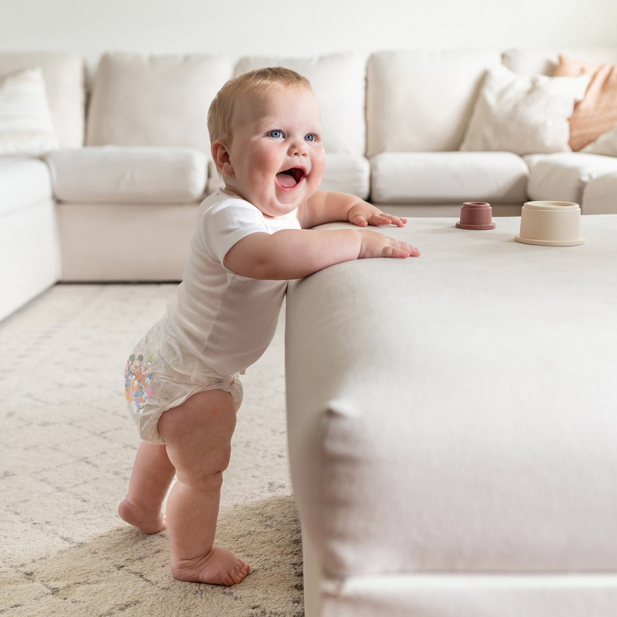 Huggies Plus diapers for active babies