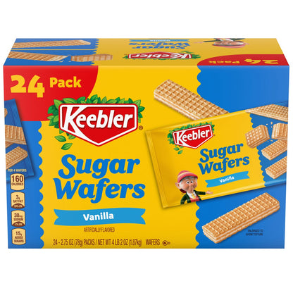 Keebler vanilla sugar wafers 24-count box