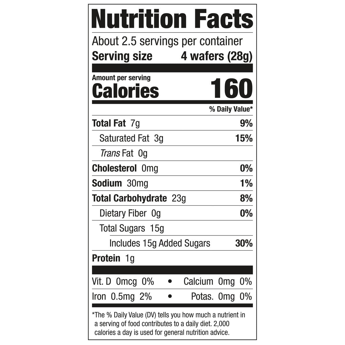 Keebler kosher vanilla sugar wafers multi-pack