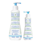 Mustela baby lotion set with pump bottle and travel size