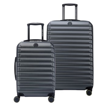 Delsey Paris lightweight scratch-resistant spinner luggage set