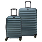 Delsey Paris green 2-piece hardside luggage set