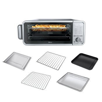 Ninja Flip 10-in-1 toaster oven and air fryer with broil rack