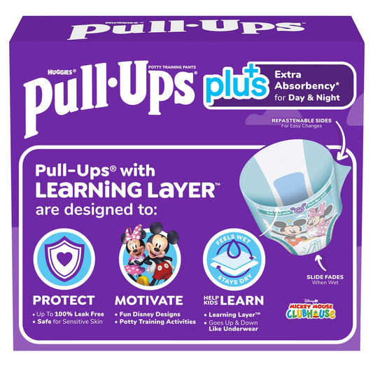 Pull-Ups Plus potty training pants front view
