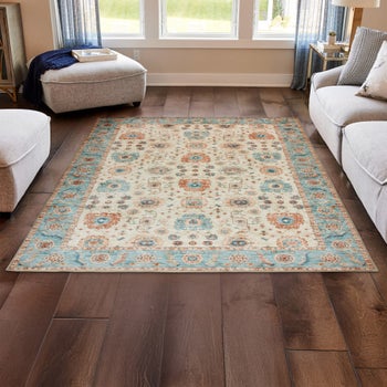 Wyatt & Ash Dalileh washable indoor area rug 7'10 x 10