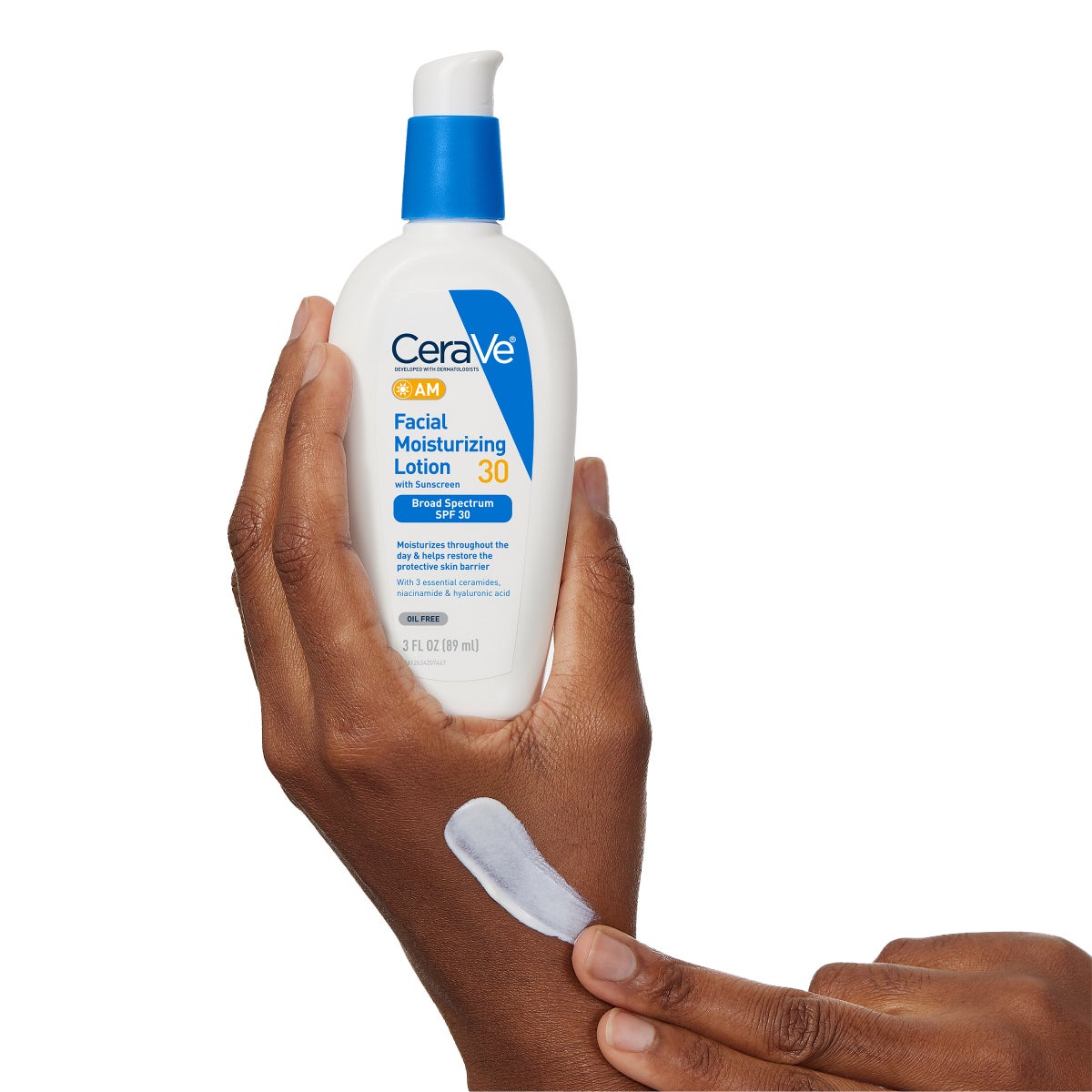 CeraVe AM moisturizer for everyday skincare