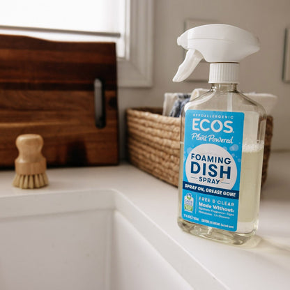 ECOS dish soap refill and spray bottle