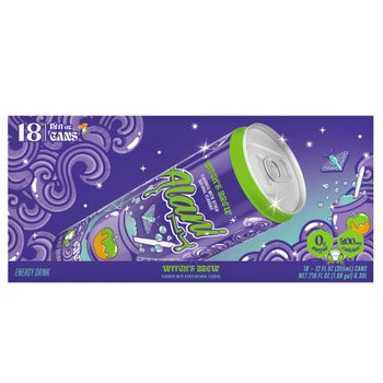 Alani Nu Witch's Brew zero sugar energy drink 18-pack cans