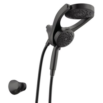 Delta HydroRain ProClean matte black hand shower