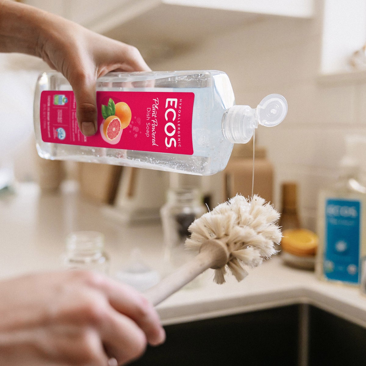 ECOS hypoallergenic grapefruit dish soap