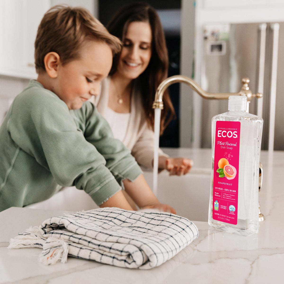ECOS liquid dish soap value pack for kitchen use