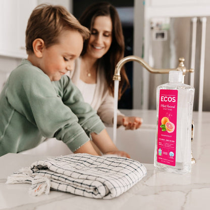 ECOS liquid dish soap value pack for kitchen use