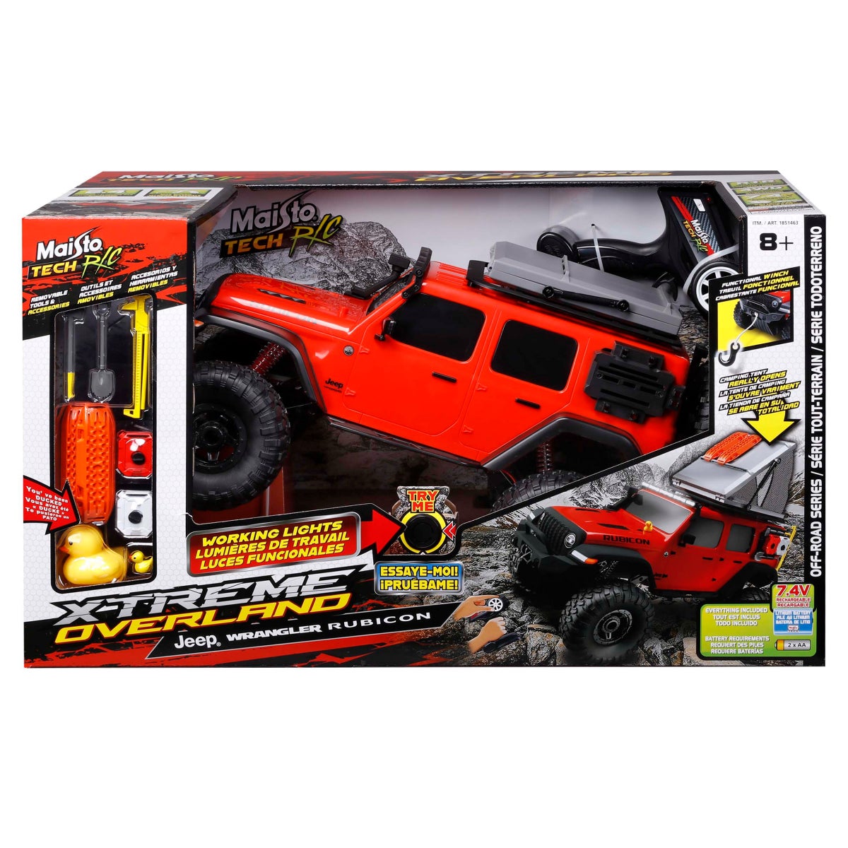 Licensed Jeep Overlander remote control vehicle