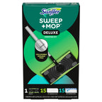 Swiffer Sweep + Mop Deluxe sweeping kit with refills