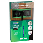 Swiffer floor cleaning kit with sweeper and cloths