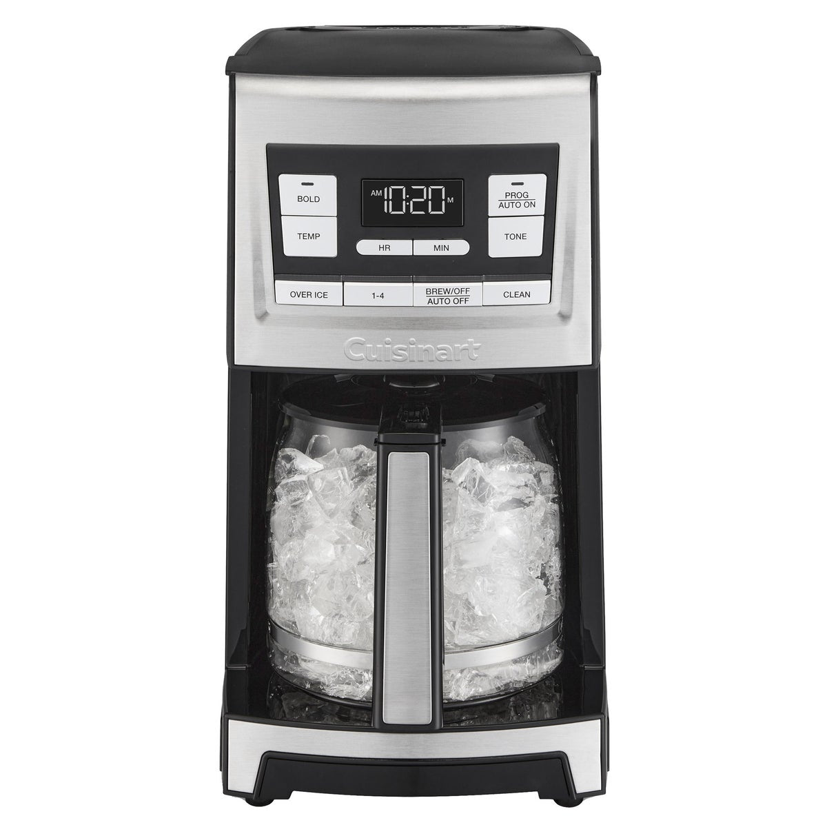 Coffee maker water window and fill markings