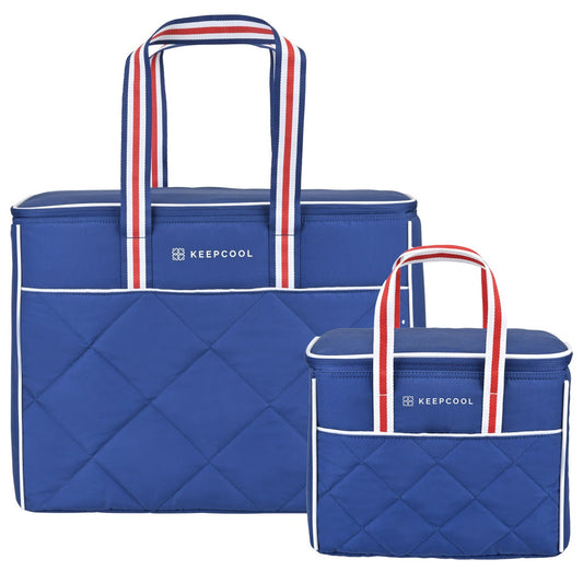 KeepCool quilted Gemma large cooler bag
