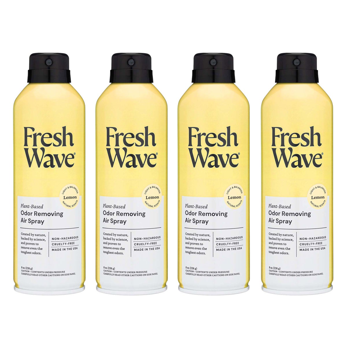 Fresh Wave lemon odor removing air spray 4-pack