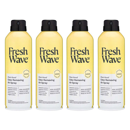 Fresh Wave lemon odor removing air spray 4-pack