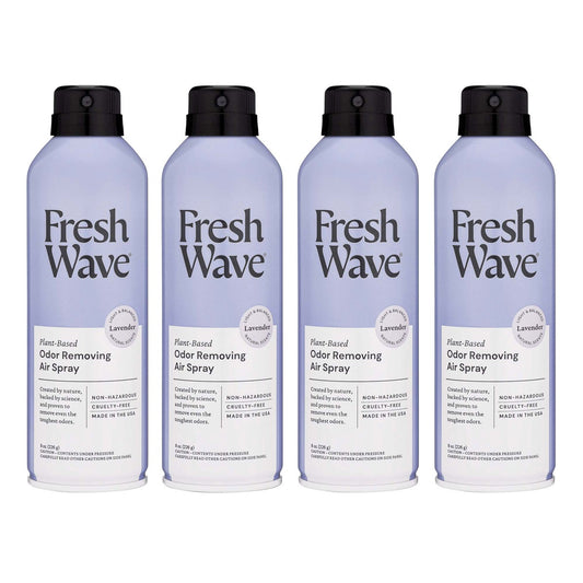 Fresh Wave lavender odor removing air spray 4-pack