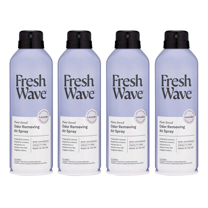 Fresh Wave lavender odor removing air spray 4-pack