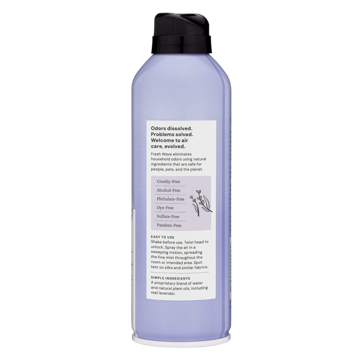 Fresh Wave lavender scent odor spray for home