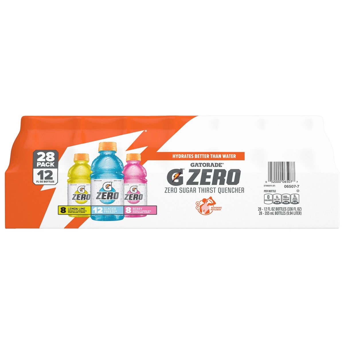 Gatorade Zero Sugar variety pack 28-count bottles