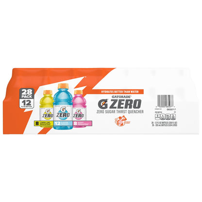 Gatorade Zero Sugar variety pack 28-count bottles