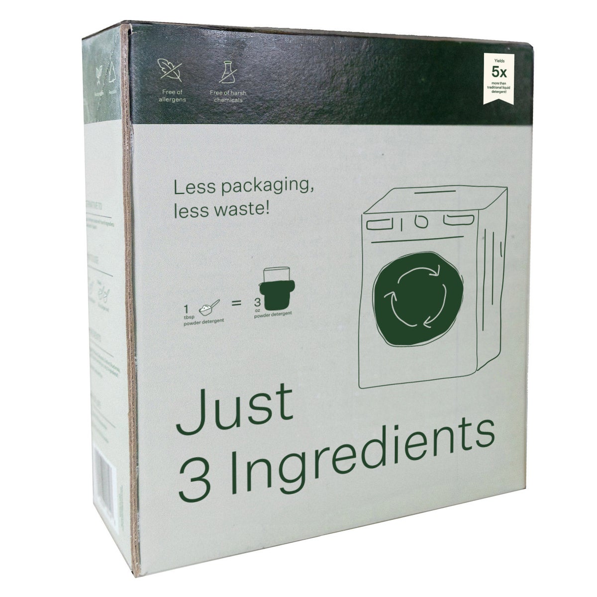 158 oz Package Free laundry detergent container
