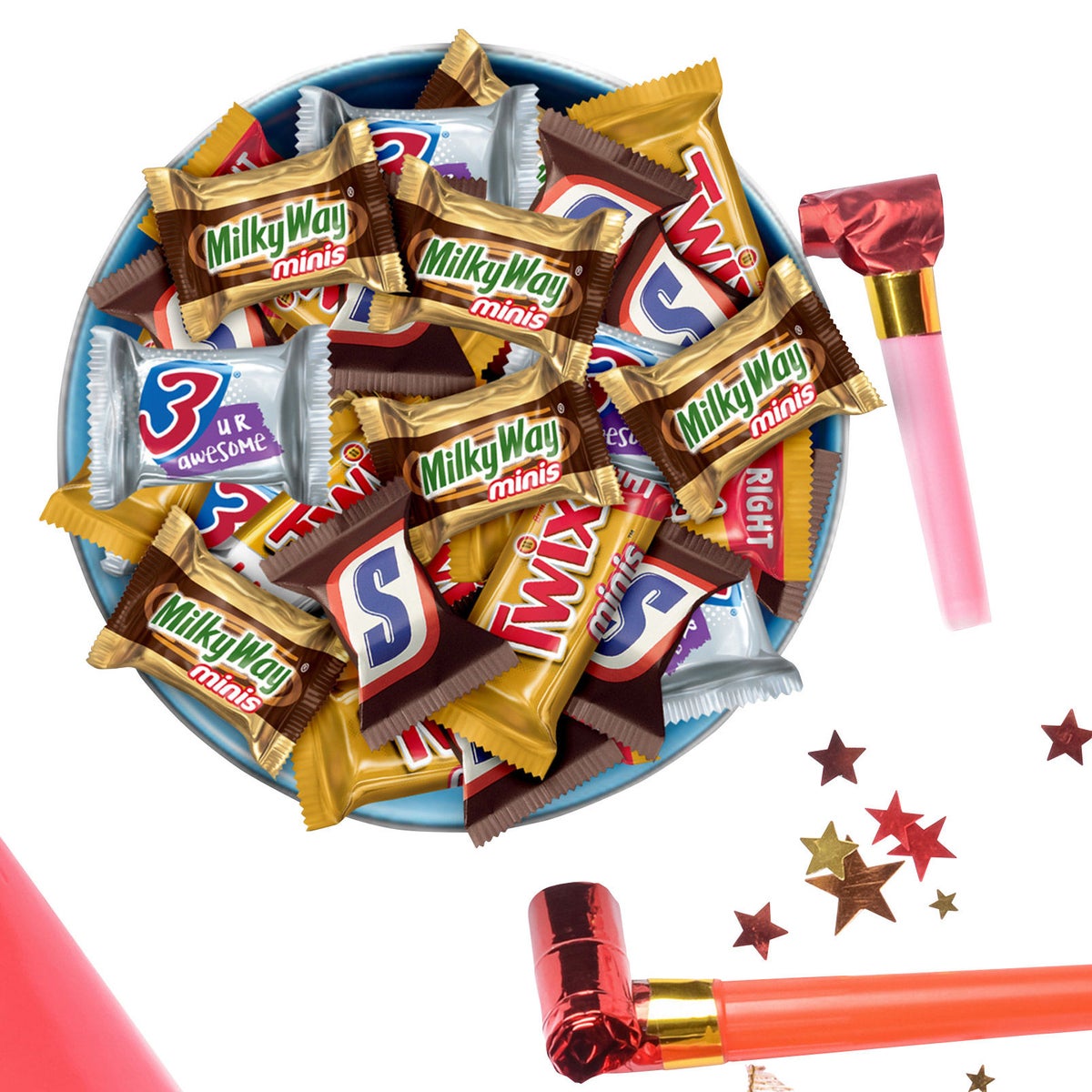 Mars chocolate candy variety pack for sharing