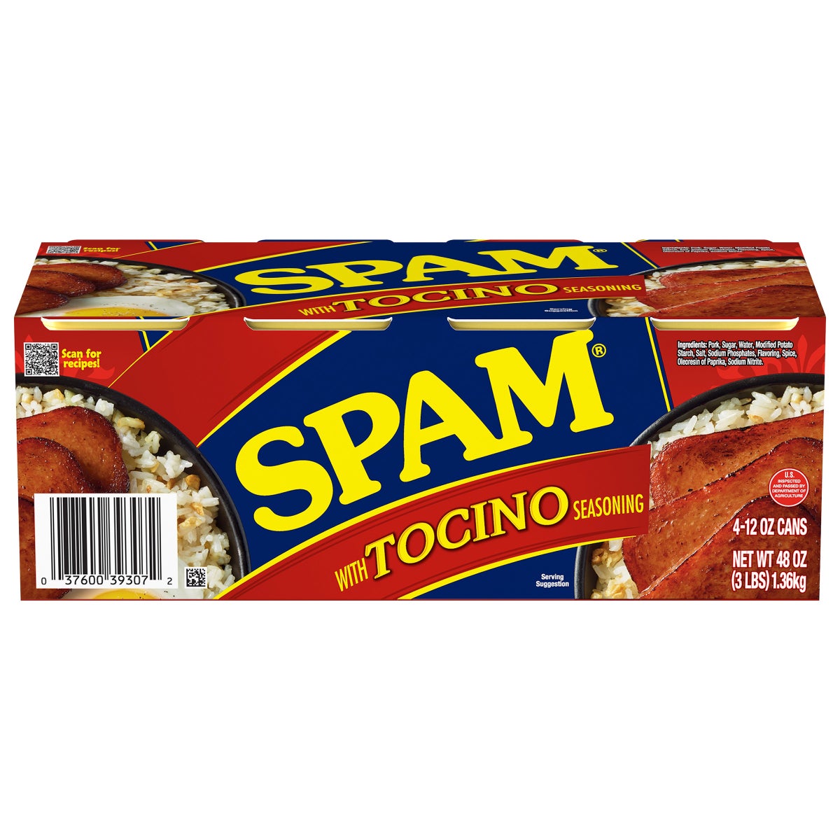 SPAM Tocino seasoned canned meat multi-pack